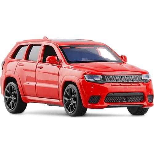 JKM 1:36 JEEP Grand Cherokee Trace Eagle SUV Simulation model car