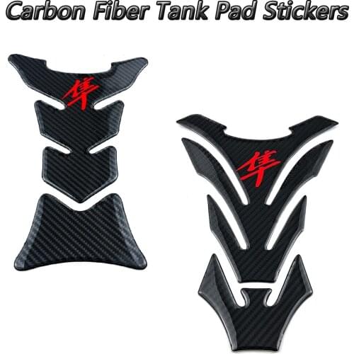 Motor Carbon Fiber Fuel Tank Cap Tank Cover Protector Sticker Pad Anti Slip Traction Decal For Suzuki GSXR 1300 Hayabusa