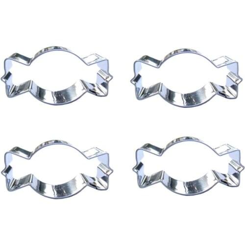Mini candy shape 4 piece biscuit cutting molds, baking tools, cake decorating soft candy tools