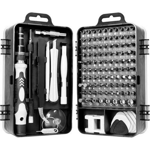 115 In 1 Screwdriver Set Multifunctional Watch Phone Repairing Removal Hand ToolPurple