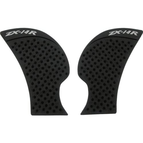 For Kawasaki Ninja ZX-14R ZX14R 2006-2015 Motorcycle 3D Anti Slip Side Fuel Tank Pad Cover Stickers Decal Gas Knee Grip Traction