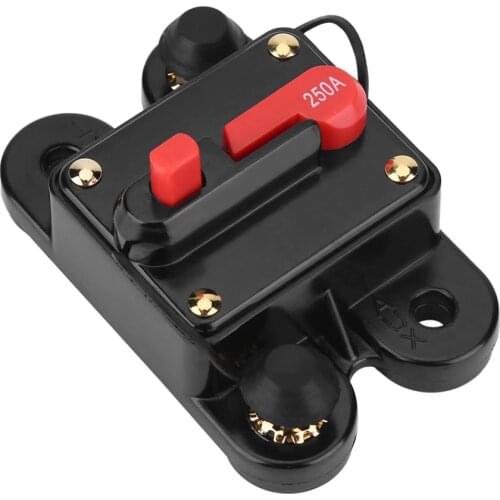 DC 12V Circuit Breaker Voltage Relay for Car Marine Boat Bike Stereo Audio Reset Fuse Hot Sale martelete rompedor marine audio