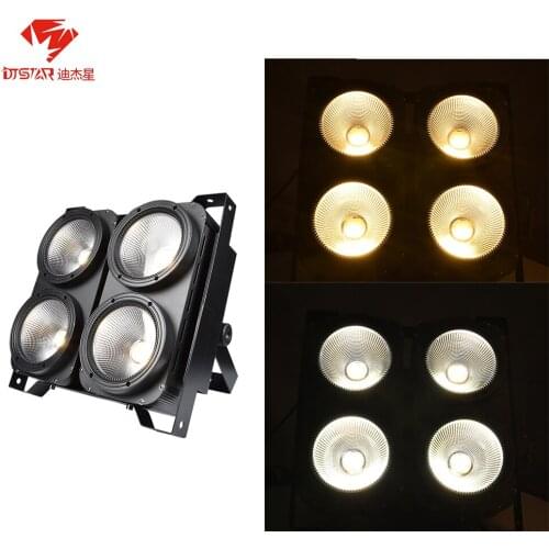 400W LED Blinder Lighting COB Church Lighting DMX512 With Point Control For Stage Wedding DJ Bar Dance Floor DJSTAR