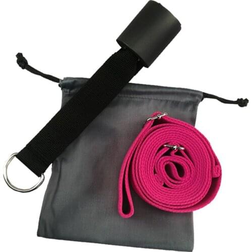 Fabric resistance bands gym equipment workout Leg Stretcher Strap for yoga sports fitness hip training