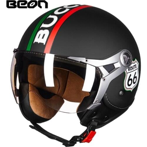 Free shipping 1pcs Motorcycle Vintage Half Helmet Motocross Biker Cruiser Scooter ABS Open Face Casque Casco Motorcycle Helmet