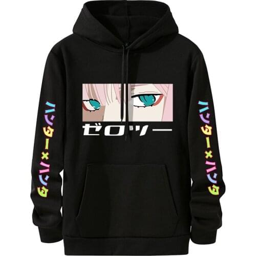 Women Hoodies Hunter X Hunter Women Pullovers Hoodies Sweatshirts Killua Zoldyck Devil Eye Print Anime Hoody Streetwear Tops