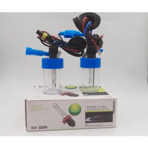 Car Flashing 1Pair 12V 55W 35W H1 xenon HID Bulb Car Headlight Single Beam Auto headlamp kits 3000k 4300k 6000k 8000k