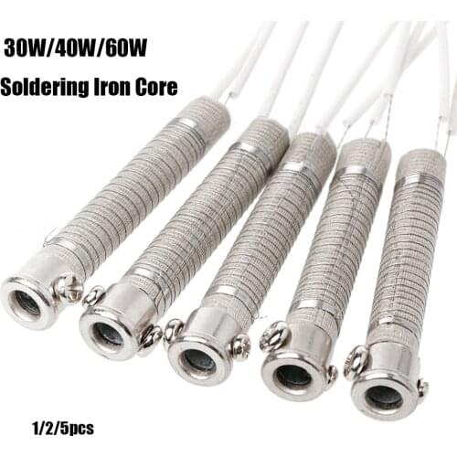 1PC 30/40/60W 220V Durable External Heat Soldering Iron Core Heating Element Replacement Welding Tool Metalworking Accessory