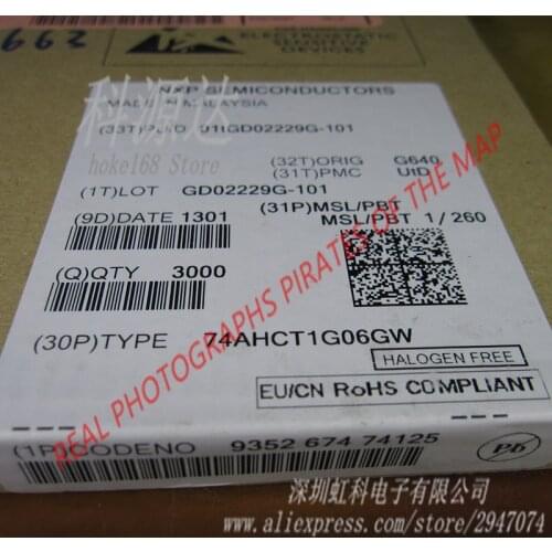 10pcs/lot 74AHCT1G06GW 74AHCT1G06 SOT-353 In Stock