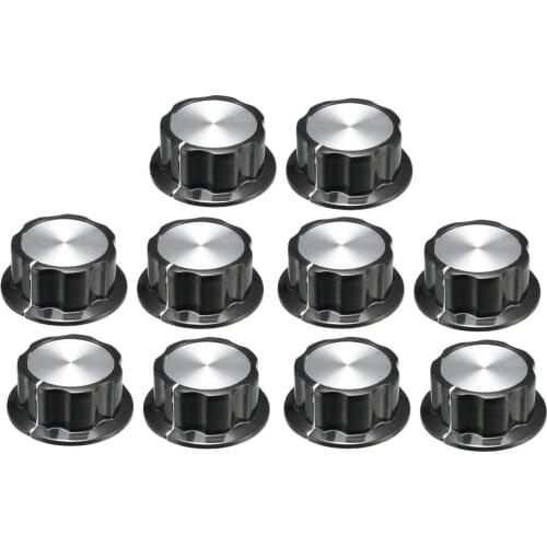 10pcs/lot Potentiometer Knobs kit 5 kinds MF-A01 MF-A02 MF-A03 MF-A04 MF-A05 Potentiometer cap for volume adjustment