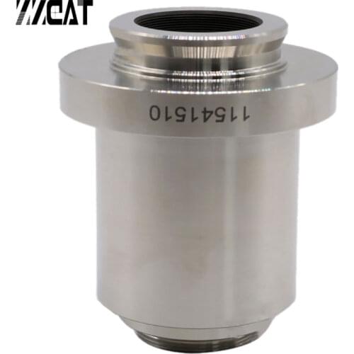 1X Microscope Phototube C-Mount Adaptor C Mount CCD Camera Adapter Lens for Leica UIS DM Series Trinocular Microscope