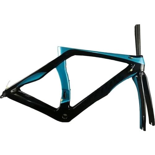 2021 Road Bike RB1K Frame Black Blue T1000 3K/UD Carbon Road Frames Bicycle Frameset Size XXS/XS/S/M/L/XL C64 Concept C60