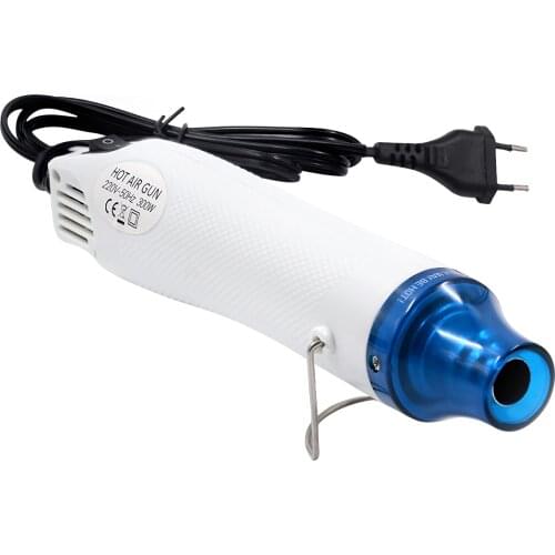 300W Hot Air Machine Portable Hot Air Gun Heating Shaping Tool for Soft Clay Relief Powder Heat Shrinkable Sheet 110V US Plug