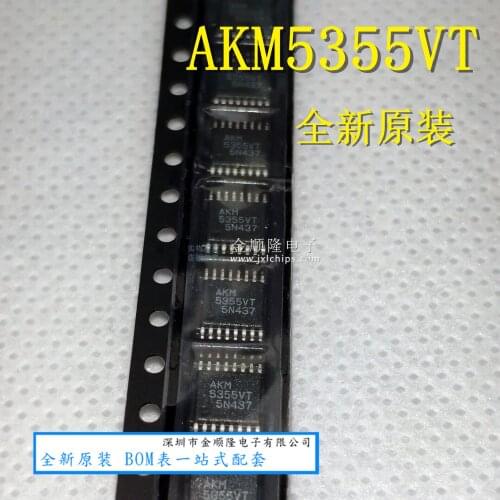 5pieces AKM5355VT-E2 TSSOP16 AKM5355VT