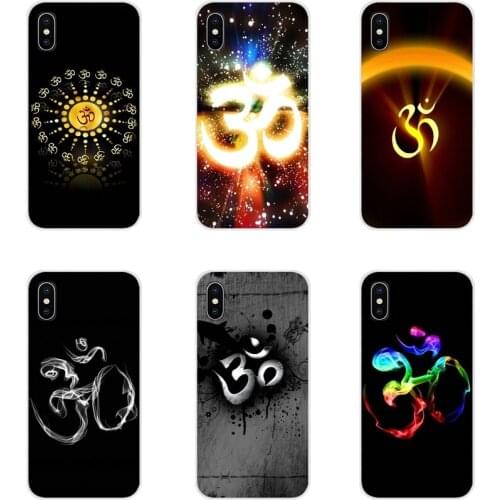 Accessories Phone Shell Covers Aum Om Symbol Yoga For Apple iPhone X XR XS MAX 4 4S 5 5S 5C SE 6 6S 7 8 Plus ipod touch 5 6