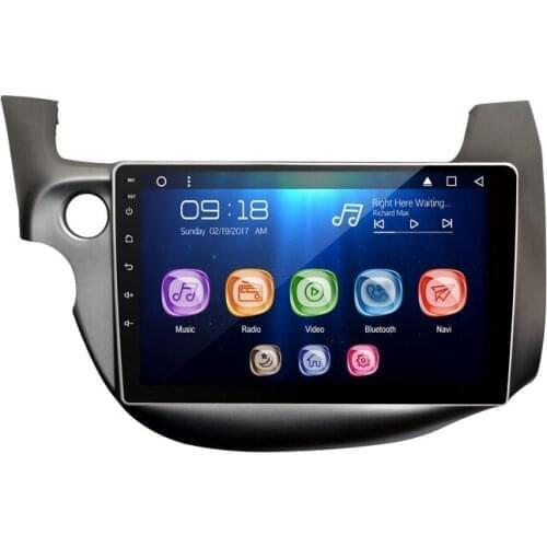 Allways 10.1" IPS Screen Android 9.0 Octa-core Ram 2GB Rom 32GB Car Multimedia for Honda Fit (LHD) 2015 2.5D Full touch screen