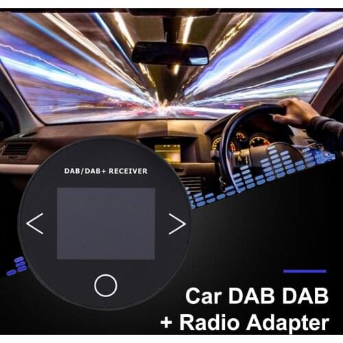 Car DAB DAB + Radio Adapter FM Transmitter Music Receiver Audio USB Amplified Loop Antenna Android Decoding Radio Receiver