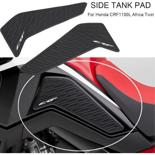 Motorcycle Tank Traction Side Pad Gas Knee Grip Protector Sticker Rubber Decals For HONDA CRF1100L Africa Twin 2020 CRF 1100 L