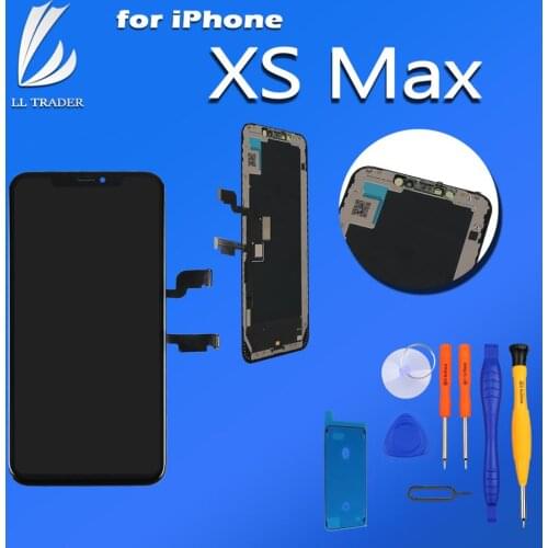 For iPhone XS LCD OLED Display Touch Screen 5.8 inches Pantalla For iphone XS Screen Replacement Assembly Part Digitizer+Tools
