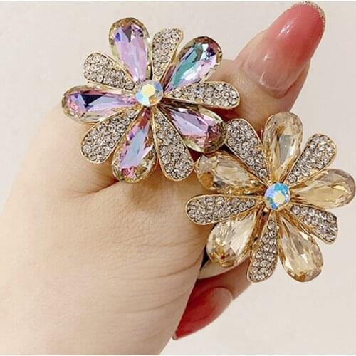 Korea Colorful Geometric Crystal Ball Elastic Hair Bands Rubber Band Hair Accessories For Girls Hair Ties Gum for Hair