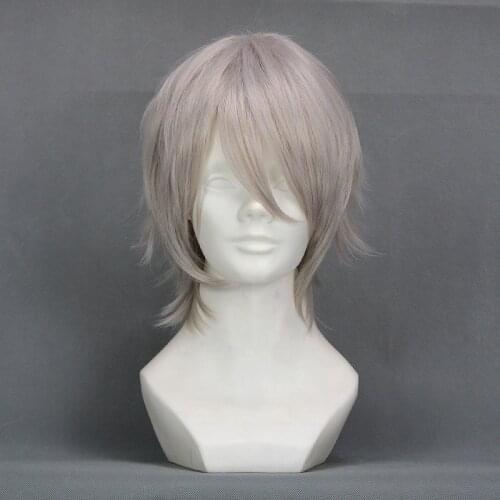 IHYAMS Wigs 30cm Inu X Boku SS Miketsukami Soushi Synthetic Cosplay Wigs Heat Resistance Fiber +Wig cap
