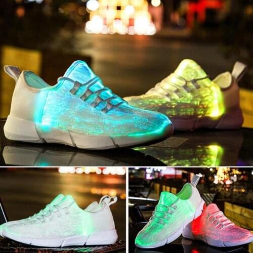 LED Usb Recharge Glowing Sneakers Mesh Layer Shoes For Men Women Night Running shoes Fashion Streetwear Light Up Shoes
