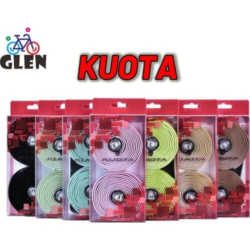GLEN BIKE KUOTA Road Bike Handlebar tapes Black green Pink Yellow White PU Tape Durable Shock-Proof