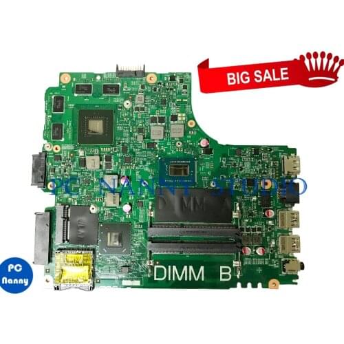 PCNANNY 01fk62 1fk62 for Dell inspiron 3421 5421 Laptop motherboard i5-3337u 12204-1 ddr3 tested