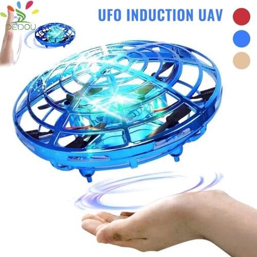 Mini Helicopter UFO RC Drone Infraed Hand Sensing Aircraft Electronic Model Quadcopter flayaball Small drohne Toys For Children