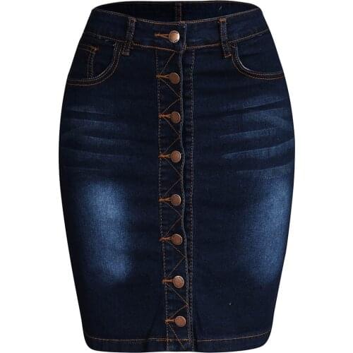 Mrs win Denim Pencil Skirts China