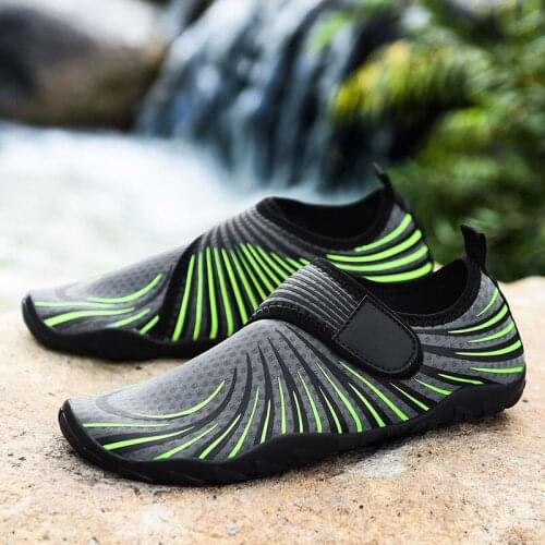 New Mens Shoes Beach Fitness Running Mens Sneakers Non-Slip Quick-Drying Outdoor Fishing Swimming Wading River Trekking Shoe