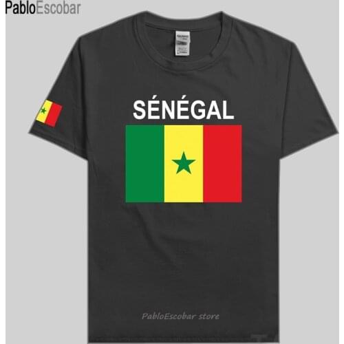 Senegal SEN men t shirt jerseys nation team tshirt 100% cotton t-shirt clothing tees country sporting fitness Senegalese