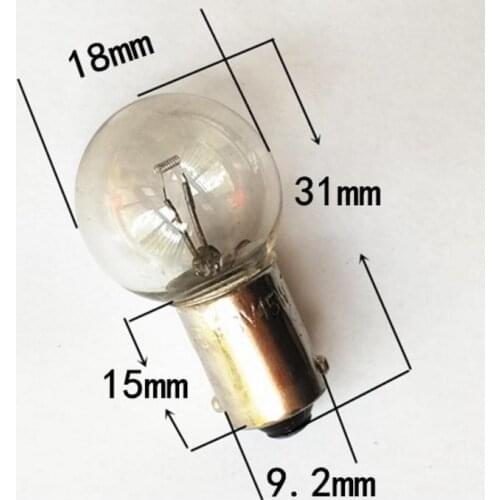 Shanghai Xiangyang plant bulbs three cards 6v15w E10 screw lamp beads