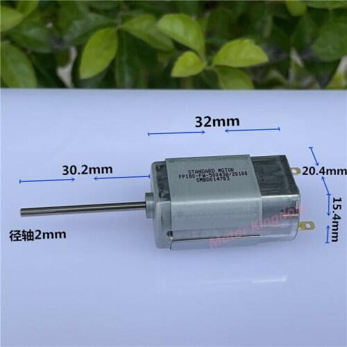 Standard FP180 Electric Motor DC 3V 5V 6V 9V 14200RPM High Speed Engine 30mm Long Shaft
