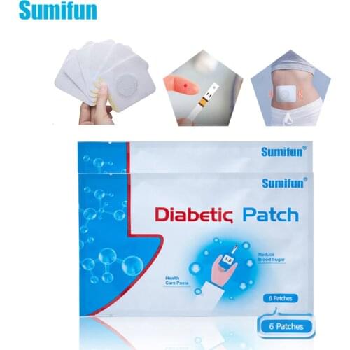Sumifun 24Pcs Diabetes Patch Reduces Blood Sugar Levels With Ease Diabetic Plaster D1269
