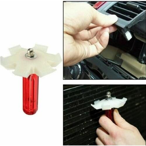 Universal Car Radiator Condenser Fin Repair Comb Cooler Air Conditioner Straightener Cleaning Tools For Auto Cooling System
