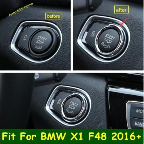 Lapetus Gearbox Transmission Shift Panel Frame Cover Trim Accessories Interior Refit Kit Fit For BMW X1 F48 2016 - 2020