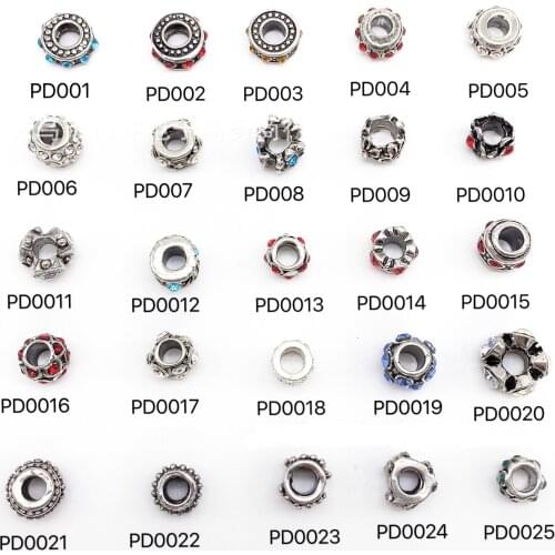 Real Sterling Fashion Charm Fit charms S925 Sterling European Beads Bracelet DIY Women Jewelry