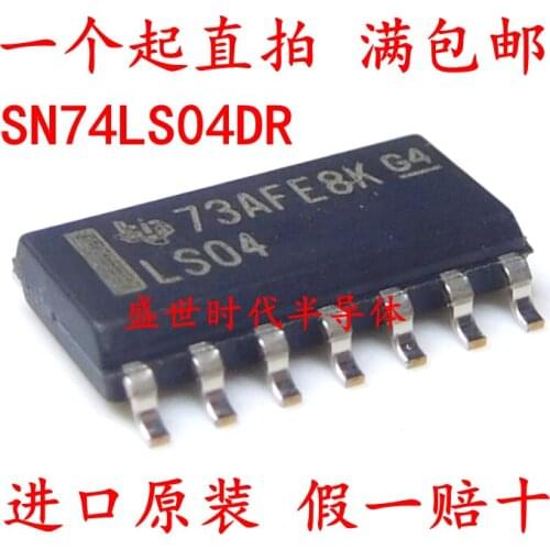 5/PCS NEW New Original Sn74ls04dr 74ls04 Sop-14 Six-Way Inverter Chip