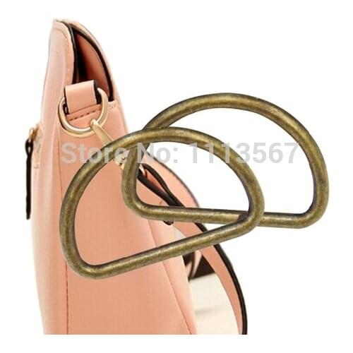 20piece 30mm Antique Bronze Metal D Ring Hooks D Shaped Buckles Belt Buckle For Bags Clothes Belt Sewing Hooks Clips K25