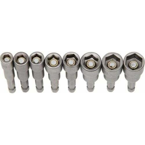 Driver HEX magnetic drill Socket Metric Impact Chrome vanadium steel Accessories Spare Drill bit Nut
