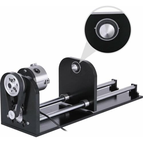 CNC Router Rotary Axis Rotary Attachment Laser Rotary Axis Accessory 230mm Track