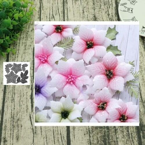 Metal Cutting Dies Composition of a flower Stencils Scrapbooking Album Paper Decorative Craft New 2019