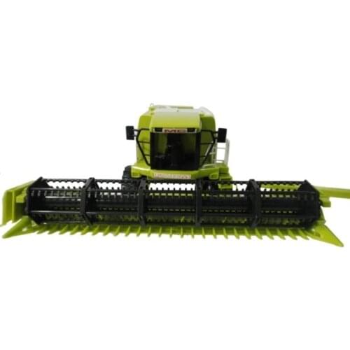 Science and engineering engineering vehicle, double harvester, farmer car, car model toy W106