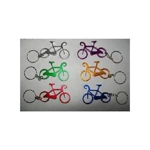 Personalized Keychain Design Bicycle Versatile Aluminum Beer Bottle Opener For Funny Kitchen Supplies Bar Tools Wedding Favor (C