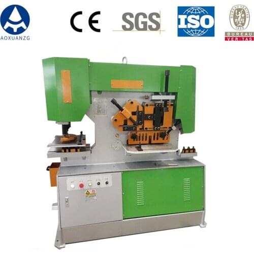 Q35Y-30 Multifunctional Hydraulic Ironworker Punching And Shearing Combined Machine