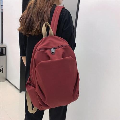 Summer School Bag Waterproof Cute Backpack Nylon Female Harajuku College Lady Kawaii Backpacks Fashion Book Girl Bags Student