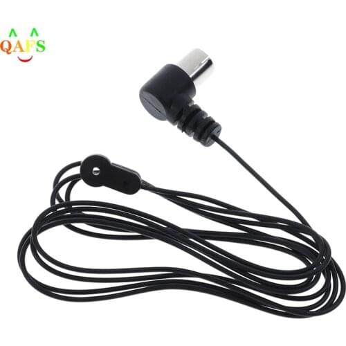 FM Antenna Male For Sound Natural Sound Stereo Receiver For FM Radio/ Hi-Fi/ DAB/ TV Indoor Use Black New