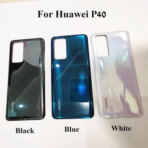 Back cover For Huawei P40 Rear Housing door Battery cover Case Replacement parts