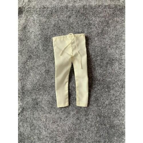 1/6th Knight Accessories Medieval White Pants Model for 12" Action Figure Doll